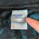 Port & Company Blue Black Tie Dye Louisiana Home Grown Short Sleeve Tee Medium Photo 5