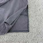 ZARA ‎ Womens Gray Lyocell Long Sleeve Tunic Top Side Slit Relaxed Fit Medium Photo 7