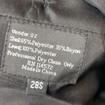 VINCI Italiana collezione black dress pants size 28S petite Photo 4