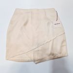 superdown Saira Satin Mini Skirt in Nude Small Photo 0