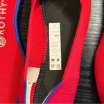 Rothy’s The Point Vibrant Red Pointed Toe Shoes Flats 8 Retired EUC Photo 6