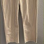 joe's jeans Light Yellow Blue Vertical Striped "Slim Fit" Pants Size 27 Photo 2
