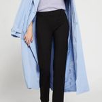 Betabrand  Classic Black Stretchy Dress Pant Straight Leg Yoga Pants Photo 2