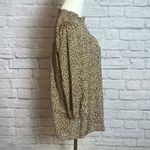 Mod Boutique  Women's Small Brown Floral Long Sleeve Blouse cottagecore chiccore Photo 1