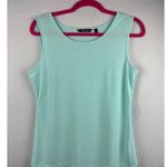 IMAN Womens Sleeveless Mint Tank Top S Polyester/Spandex Stretchy Green Photo 1