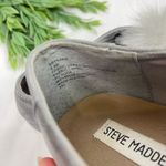 Steve Madden Bryanne Casual Platform Sneakers Fuzzy Pompom Cute Gray Size 9.5 Photo 7