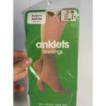 VTG Suntone Nylon Sheer Anklets Stockings Photo 1