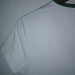 FILA  Performance Sport M Short Sleeved V-Neck Athletic White Fitted Top Photo 3