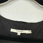 Tularosa Revolve Black Corduroy Gold Paisley Studded Mini Dress Womens S Boho Photo 6