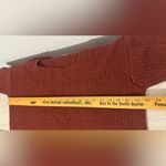 Peruvian Connection  Alpaca Sweater Pocket Rust Size Medium Photo 7