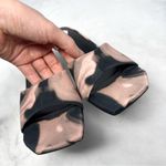 Off-White  Tie Dye Liquid Melt Squared Open Toe Allen Wrench Mule Sandal Heels 40 Photo 6