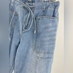 New Collection‎ paper bag style tapered leg jeans, size Large Photo 1