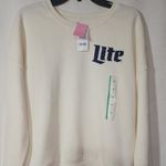 Miller lite sweatshirt women's Medium Photo 2