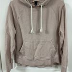 Universal Threads Universal Thread Tan Raglan Long Sleeve Hoodie Photo 0