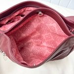Stone & Co. Deep Red / Burgundy Leather Shoulder Bag Photo 10