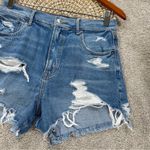 American Eagle  Women’s Highest Rise 90s Boyfriend Shorts 3” Distressed Size 8 Photo 3