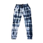 PINK - Victoria's Secret Pink Victoria Secret Tye Dye Blue and White Jogger Sweatpants (Size Small) Photo 1