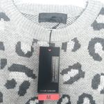 Kendall + Kylie  leopard print crew neck sweater size medium Photo 3