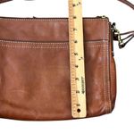 Fossil  Emma Crossbody Bag Brown Leather Purse Tassels Photo 9