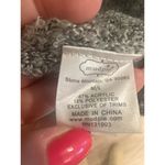 Mud Pie  fall winter striped sweater cardigan gray black white M/L Photo 2