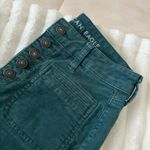American Eagle Outfitters Dark Green Super High-Rise Flare Jeans Photo 1