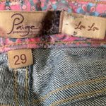 Paige 𝅺 Lou Lou Flare Blue Jeans Size 29 Photo 5