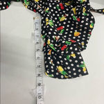 Twine & String Women’s Cold shoulder Fruit & Polka Dot Top, Multicolored, Medium‎ Photo 5