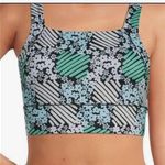 Free people movement floral sports bra activewear workout revolve casual nwot Green Photo 1