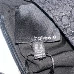 Anthropologie Halle C for  Black Lace Pant Suit Size 12 Photo 8