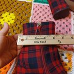 Alias Mae Ahara Bootie EU 36 Plaid Chunky Unique Statement Zipper Red Tartan Size 6 Photo 12