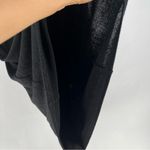 Nic+Zoe Soft Knit Gathered Twisted Waist Dolman 3/4 Sleeve Mock Neck Dress Photo 5