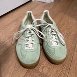 Adidas  Gazelle indoor mint green spark gum sole sneakers Photo 2