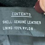 Vintage G4000 Black Fringe Conch Festival Western Leather Cropped Jacket Size S Photo 13