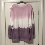 American Eagle Pink and Purple Tie-Dye Sweatshirt Photo 1