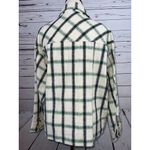 ZARA  Shacket Jacket Green Plaid Overshirt Button Front Shirt XS Extra‎ Small Photo 11