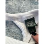 Wild Fable White Tie Lace Up Back Short Sleeve Crop Top Medium Photo 2