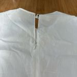 EXPRESS  white no ouse with zipper in back  #longsleeve #top #white  Photo 5
