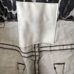 MOTHER The Vagabond Mini Fray Skirt in Greyscale Spot On Gray Size 2 Photo 8