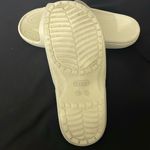 Crocs Unisex Cream Sandals with Cartoon Charms Size 8 Photo 5