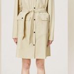 NWT Curve Women’s Rains Waterproof Raincoat Yellow Hooded Trench Coat Size M Size M Photo 10