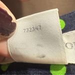 Worthington  Navy and Green Polka Dot Maxi Dress Photo 4