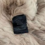 Love Token NEW  Genuine Rabbit Fur Color Latte Winter Holiday Cozy Vest Size L Photo 10