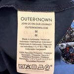 Outerknown  blue floral smocked waist ruffle dress size medium NWT Photo 2