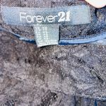 Forever 21 black lace pleated front pocket shorts Photo 1