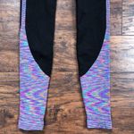 Lululemon • 2021 Love Revealed Tight 7/8 black rainbow space dye leggings Photo 3