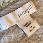 PureJill J. Jill gray casual dress kangaroo pocket long sleeve size medium EUC Photo 5