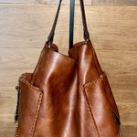 Cracker Barrel Faux Leather Hobo Bag New with wallet Brown Photo 0