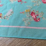 Gap  Blue Pink Floral 100% Polyester Lightweight Scarf Photo 9