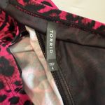 Torrid  Swim Wireless Ruched Cap Sleeve Tankini Top‎ Pink Animal Print Size 4X Photo 10