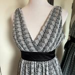 London Times Size 8 Black & White Dress Photo 1